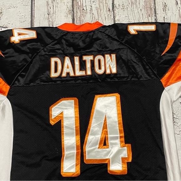 Andy Dalton Cincinnati Bengals Reebok Stitched NFL Football Jersey - Picture 7 of 9